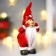 Souvenir Polystone "Grandfather Frost in a cap with a heart and a long beard" 16.8x7.8x5.5 cm