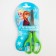 Baby scissors 12 cm, safe, plastic handles, cold heart, mix