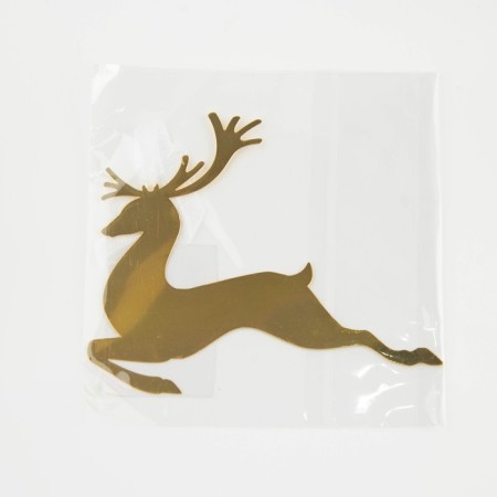 Christmas tree toy New Year's "Deer", for the New Year, 9.8 x 8.8 cm.-2