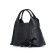 Bag women, genuine leather, 335x280x125 cm, black