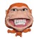 Splats Head Figure "Monkey", 17 cm