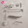 Ersh for the toilet IDDIS SLIDE, 113x103x336 mm, matte glass, chrome