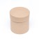 Set of round boxes 5 in 1 "plain craft", 20 x 20 - 14 x 14 cm