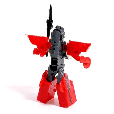 Robot "Train", transforms, red color-6