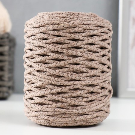 Knitting cord without core 70% cotton, 30% polyester width 3mm 100m/160 ± 10g (104)