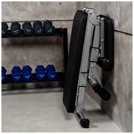 The bench is powerful, folding, with adjustable inclination-15