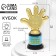 The award figure “The Best Boy”, five, Cup, plastic, gold, 6.5 x 10.5 x 4 cm.
