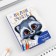 Set in a postcard: a tear -off block with tasks and pencils "Raccoon"