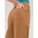Pants for girls, height 140 cm, brown color