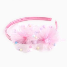 Children's hair rim with sparkles, 11 cm, princesses