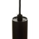 Claret suspension lamp GU10 35W black chrome 7x7x25.5-125.5cm