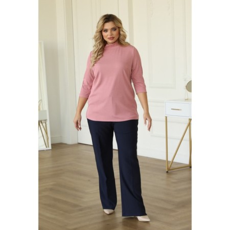 Women's turtleneck, size 52, pink color-11