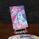 Picture on numbers on a canvas with a subframe "Unicorn in Colors", 30x20 cm