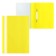 A set of folders-checkers 5pcs. Calligrata, A4, 180MKM, with a yellow transparent top
