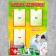 Information stand "Be healthy" 3 flat pockets A4 and 1 voluminous A5, 90 × 60 cm
