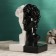 Holder-stand for the books "Bust of David" set 2pcs, 25cm, black and white