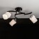 Ceiling chandelier Citilux "Berta" CL126132, 62x62x37 cm, 3x75W, E27, brown color