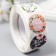 Stick Paper "Plant" d = 2.5 cm 500 pcs in a roll 3x6.5x6.5 cm