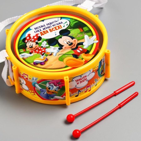 Drum "Mickey Mouse and friends: fun notes", mix