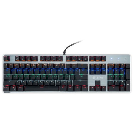 Keadlor Rick 970g Dark Knight Mechanical Black/Silver USB for Gamer Led