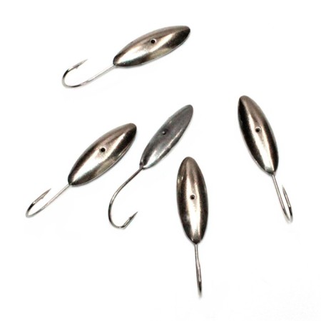 Mormyshka soldering Yaman Ovsinka, weight 1.63 g, nickel, packaging 5 pcs.