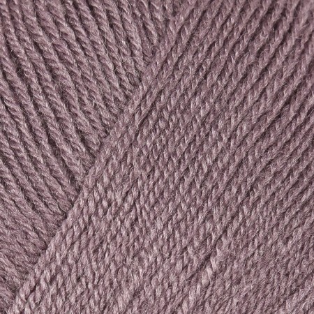 Yarn "Superlana Tig" 25% wool, 75% acrylic 570m/100g (312 lilac)