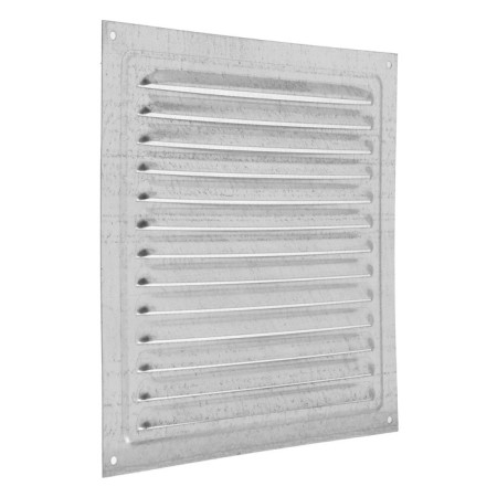 Ventilation grate Zein Lux RM2525C, 250 x 250 mm, with a grid, metal, galvanizing-4