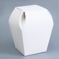 Folding box, 15.5 x 8.1 x 8.1 cm, white