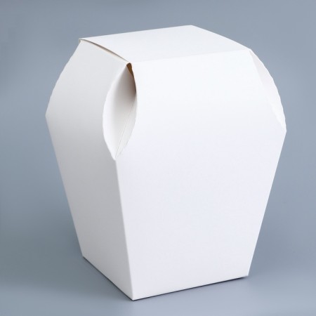 Folding box, 15.5 x 8.1 x 8.1 cm, white