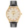 Men's watch, D-4.4 cm, L-25 cm strap, gold