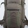 Tourist backpack, TAIF, 60 l, cord department, outer pocket, 2 side nets, olive color
