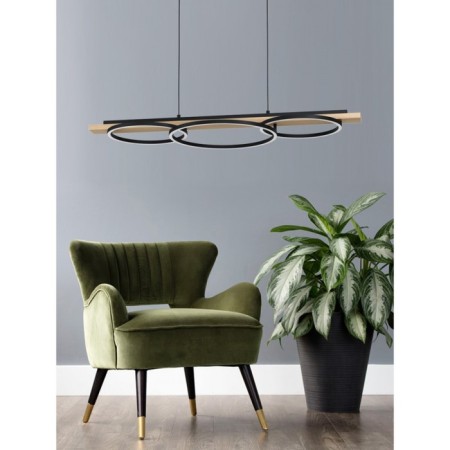 Suspended ceiling lamp (chandelier) Boyal 2x12.5W 1x15.5W Led Led-1