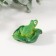 Figure for Florarium Polystone "Frog on the sheet" 4x4x2 cm