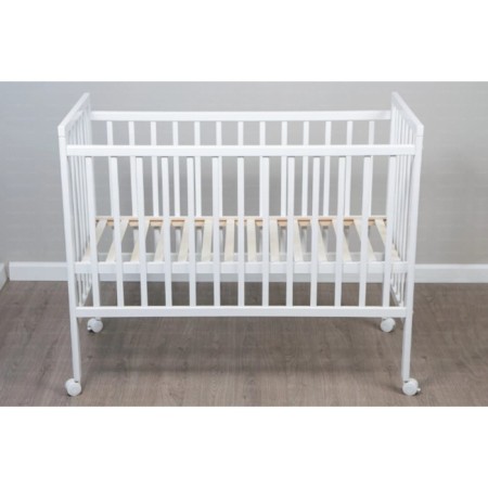 Children's molli bed, on wheels, white-3