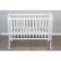 Children's molli bed, on wheels, white