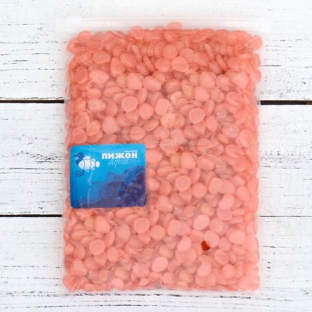 Decorative stones for the aquarium, luminous, 8-11 mm, 500 g, red-2