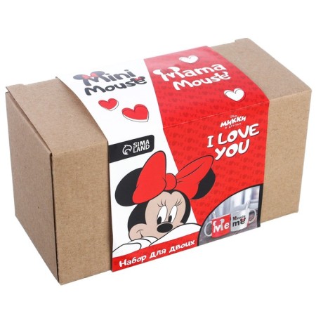 Set of paired mugs, 350 ml "Mouse", Mickey and Friends-2