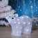 LED figure "Small Bear" 28 × 25 × 15 cm, acrylic, 40 LED, 220 V, glow of white