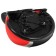 Dream Bike saddle, comfort, black/red color