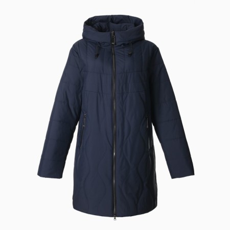 Women's jacket demi -season, blue color, size 64