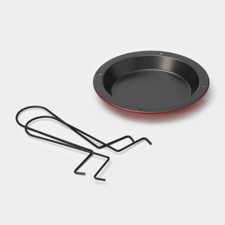 Stand for Kura-Gril Renard, 20 × 17 cm, anti-stick coating, red color-3
