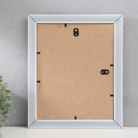 Photo frame Plastic "Mira" 20x25 cm, white (plastic screen)-3