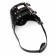 Muzzle of pressed leather adjustable, No. 4, DN 8.8 cm, OM 29-35 cm, black