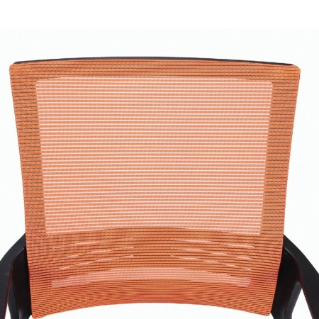 Brabix armchair "Balance MG-320", with armrests, combined black/orange-6