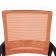 Brabix armchair "Balance MG-320", with armrests, combined black/orange