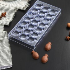 Form for chocolate and sweets 28 × 14 cm 