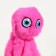 A toy for cats "octopus" from artificial fur, up to 19 cm, fuchsia