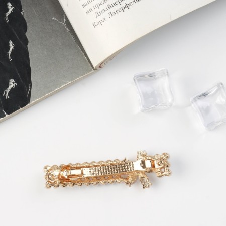 Hair hair clip "Hionia" beads, 6.5 cm-1
