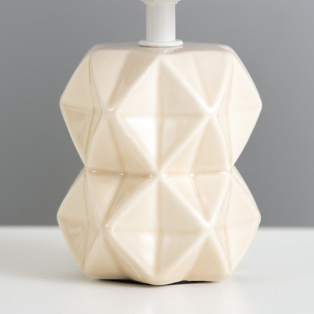 Aurora table lamp E14 40W Beige 13x13x25 cm Risalux-3