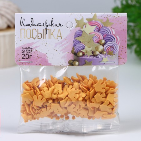 Confectionery sprinkling "Crown", 20 g-1